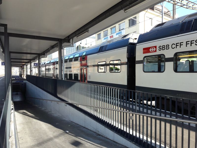Le passage Saint-Antoine de Vevey offre désormais un accès direct aux quais de la gare